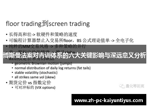 博斯曼法案对青训体系的六大关键影响与深远意义分析